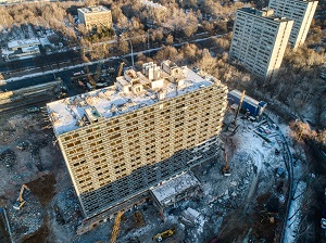 Завершены работы по демонтажу гостиницы «Корстон» для штаб-квартиры «Яндекс»